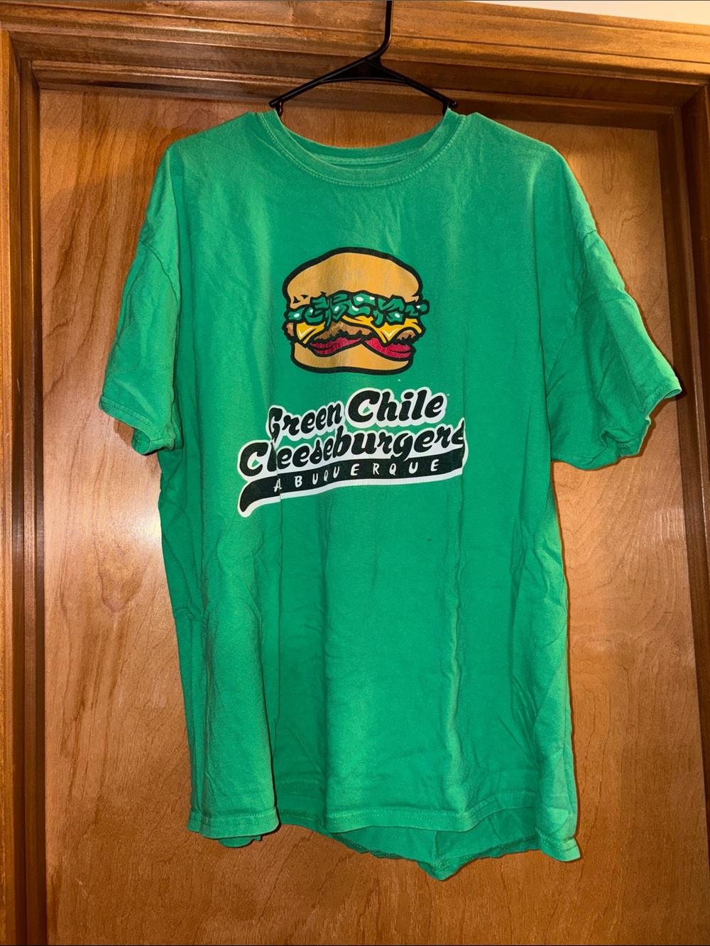Green Green Chile Cheeseburgers Albuquerque T-Shirt